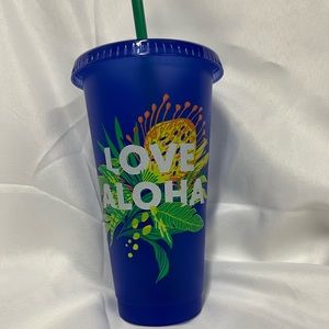 Starbucks Hawaii 24oz Reusable Cold Cup - Love Aloha